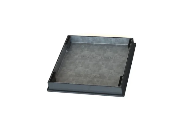 600 X 600 X 80MM 10T RECESSED BLOCK PAVE COVER & POLY FRAME (CD791R)